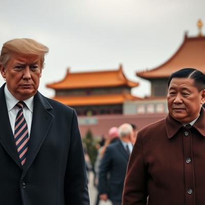 Trump hävdar möte med Kina trots Pekings förnekande